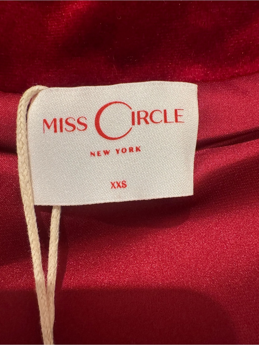 Burgundy Velvet-Trim Formal Dress with Bow Detail - Picture 6 of 7
